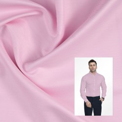 Soft Rose Pink Solid Premium Shirting Fabric