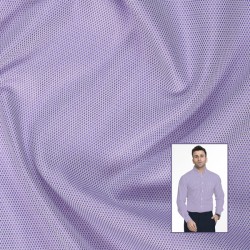 Premium Lavender Solid Formal Shirting Fabric