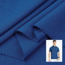 Royal Blue Knit T-Shirt Fabric