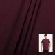 Premium Maroon Cotton Jersey T-Shirt Fabric