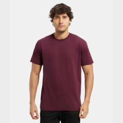 Premium Maroon Cotton Jersey T-Shirt Fabric