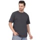 Charcoal Grey Cotton Jersey T-Shirt Fabric