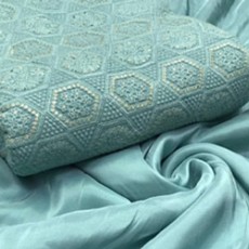 Embroidred kurta Fabric