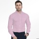 Classic Baby Pink Herringbone Formal Shirting Fabric
