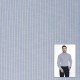 Light Blue Pinstripe Premium Shirting Fabric