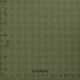 Olive Green Diamond Print Casual Shirt Fabric