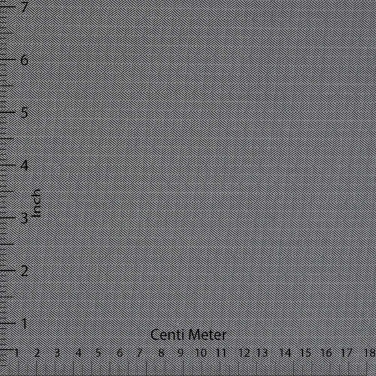 Black & Grey Geometric Pattern Premium Shirting Fabric