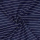 Navy Blue Pinstripe Suiting Fabric