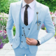 Sky Blue Premium Suiting Fabric – Lightweight Formal Wear Material