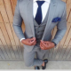 Light Blue Premium Suiting Fabric