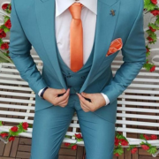 Dusty Blue Premium Suiting Fabric