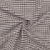 Classic Houndstooth Check Suiting Fabric – Black & White