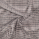 Classic Houndstooth Check Suiting Fabric – Black & White