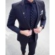 Premium Black Solid Suiting Fabric