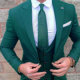 Emerald Green Premium Suiting Fabric