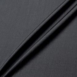 Premium Black Solid Suiting Fabric