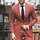 Brick Brown Premium Suiting Fabric