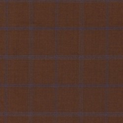 Brown Box Check Suit & Trouser Fabric
