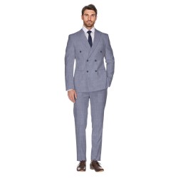 Plain Lavender Premium Suit & Trouser Fabric