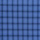 Blue & Black Checked Bandhgala Fabric