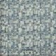 Blue Grey Abstract Block Print Casual Shirt Fabric