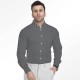 Black & Grey Geometric Pattern Premium Shirting Fabric