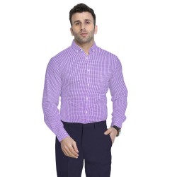 Pink and White Check Box Shirt Fabric