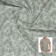 Soft Leaf Print Casual Shirt Fabric – Sage Grey