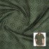 Olive Grey Diamond Print Casual Shirt Fabric