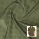 Olive Green Diamond Print Casual Shirt Fabric