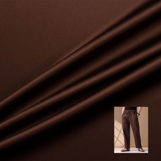 Classic Coffee Brown Trouser Fabric