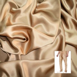 Premium Champagne Gold Trouser Fabric