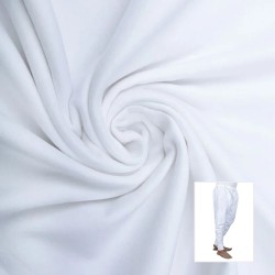 Premium Snow White Trouser Fabric