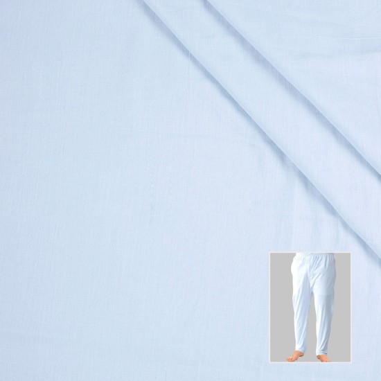 Soft Ice Blue Trouser Fabric