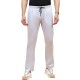 Men’s Solid Off-White Casual Trouser Fabric