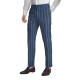 Blue stripe trouser fabric