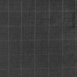 Grey box trouser fabric