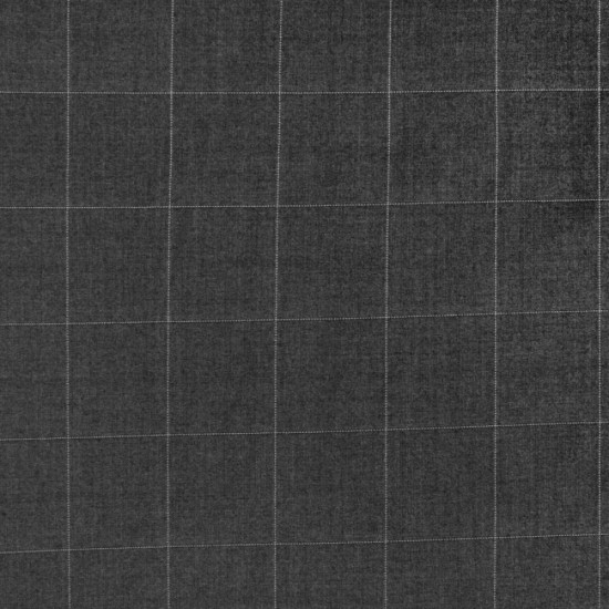 Grey box trouser fabric