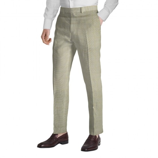 offwhite stripe trouser fabric