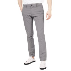Plain Grey Chinos Trouser Fabric